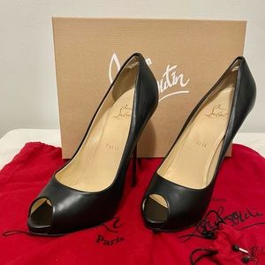 Authentic Louboutin iconic stiletto heel